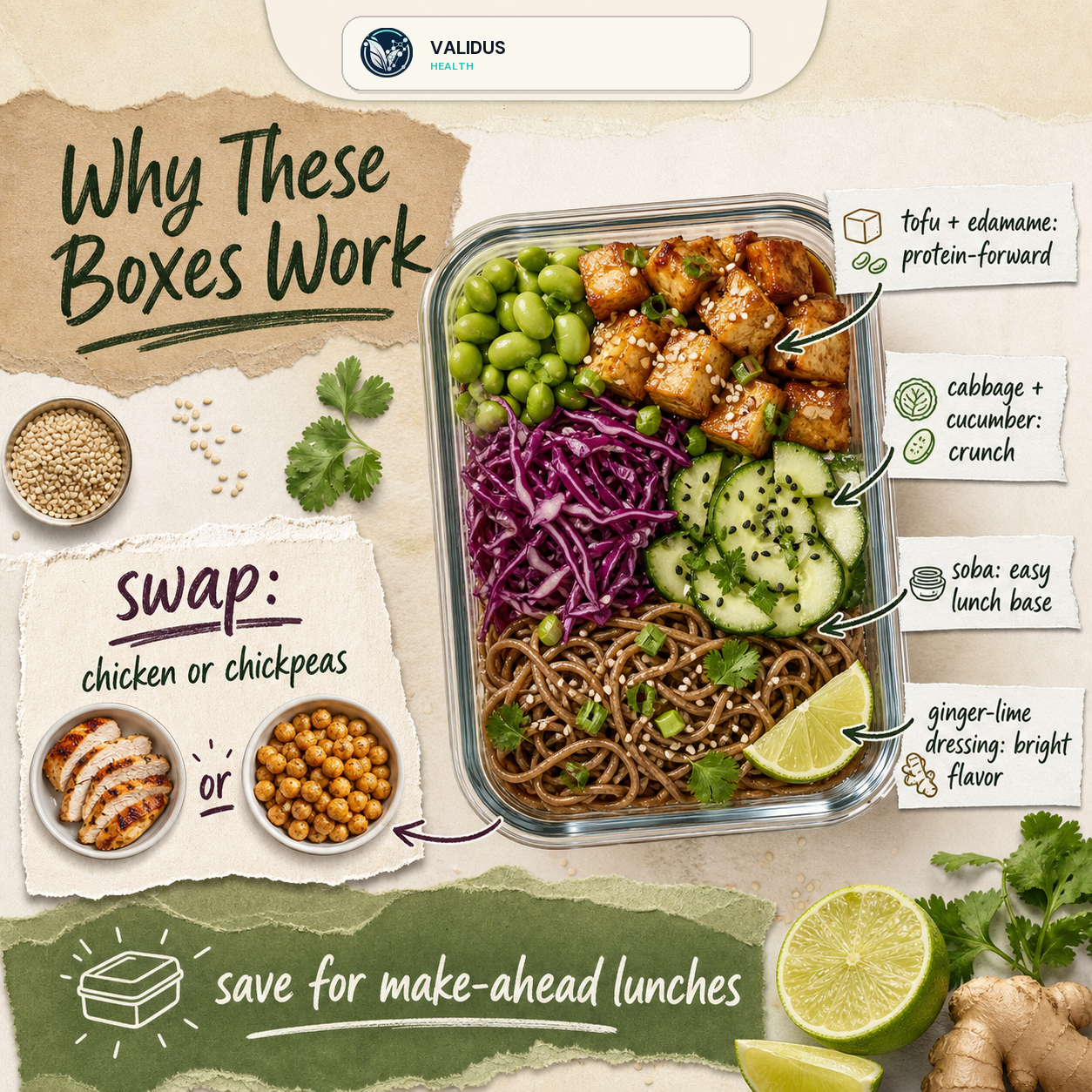Tofu Soba Crunch Prep Boxes slide 4